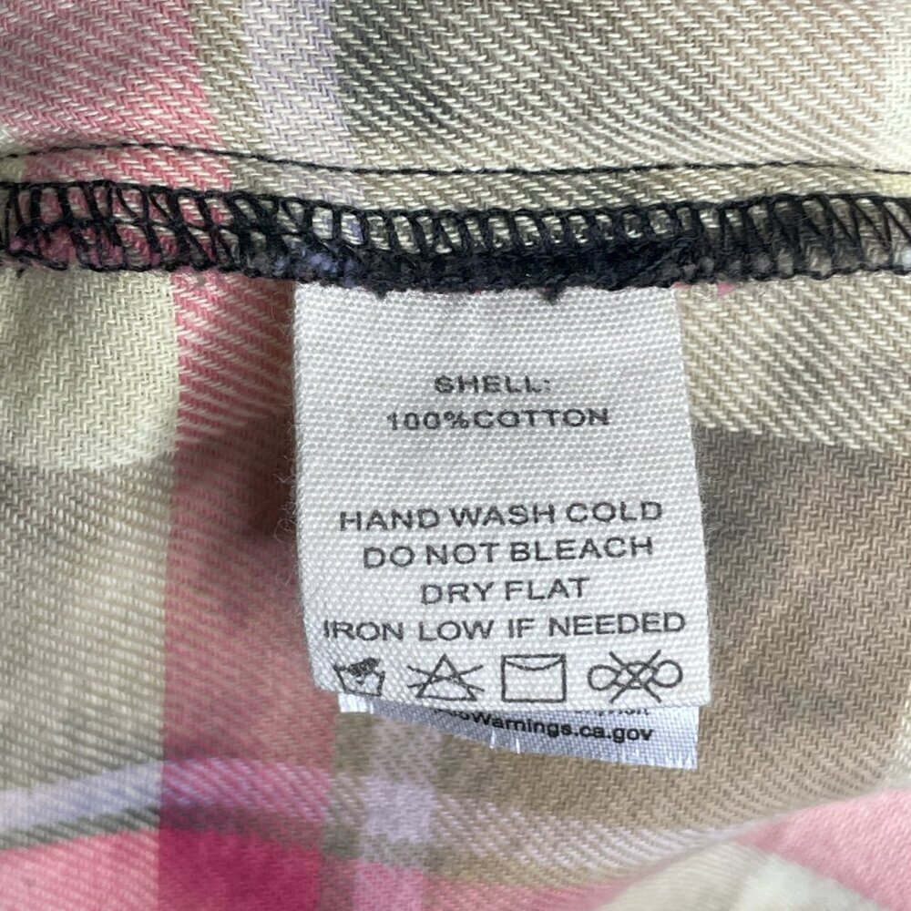 Fantastic Fawn Plaid Cotton Shacket Size Small - Picture 5 of 9